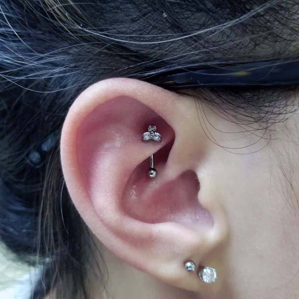 Cute Trendy Faux Rook Cool Piercings For Women