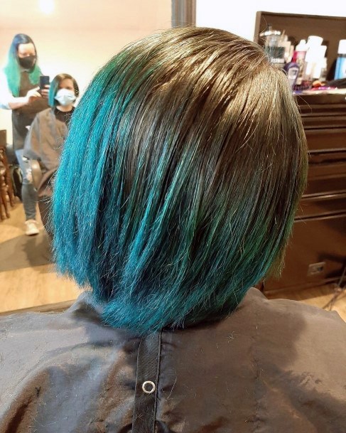 Cute Turquoise Hairstyles Ideas For Women