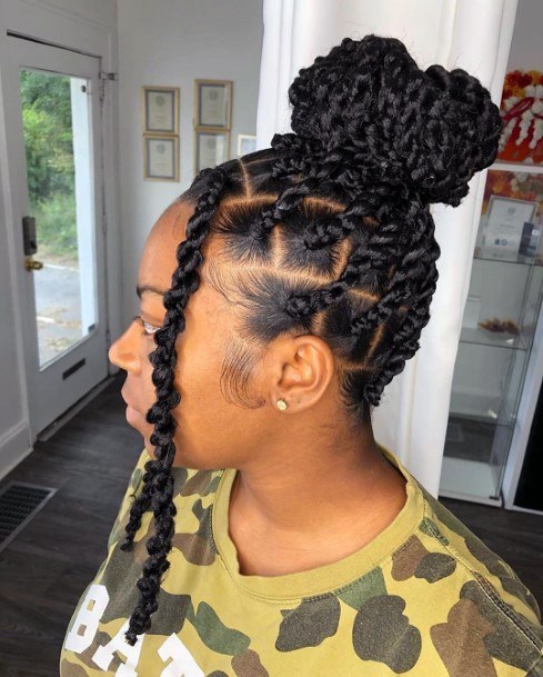 Cute Updo Hairstyles For Black Women