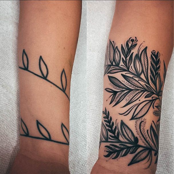 Cute Vine Tattoo Designs For Women