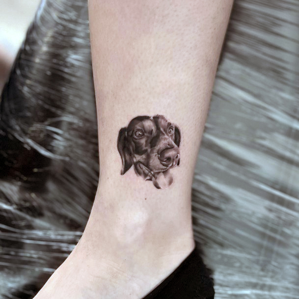 Dachshundic Womens Dachshund Tattoo Designs