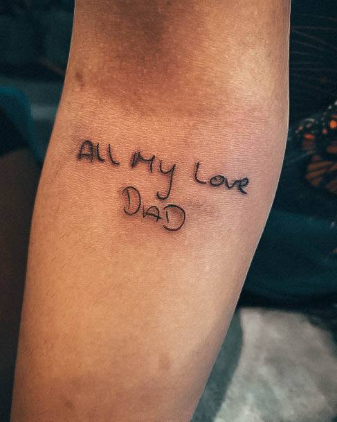 Dad Girls Tattoo Ideas