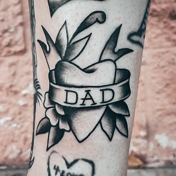 Dad Tattoo For Ladies