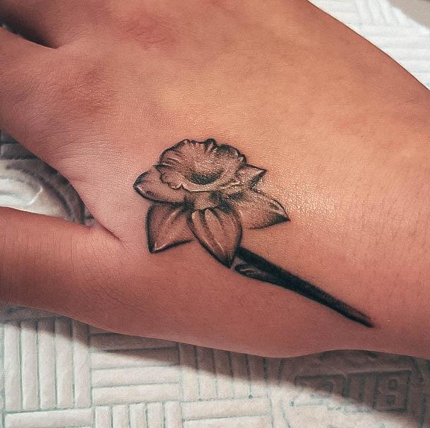 Daffodil Tattoos Feminine Ideas