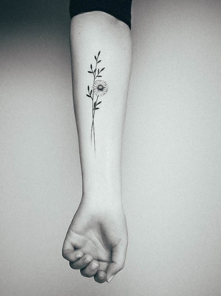 Top 100 Best Daisy Tattoo Designs For Girls - Female Flower Ideas