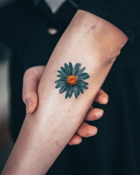 Daisy Womens Tattoo Designs