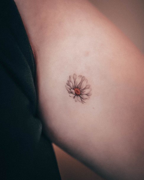 Daisy Womens Tattoo Ideas