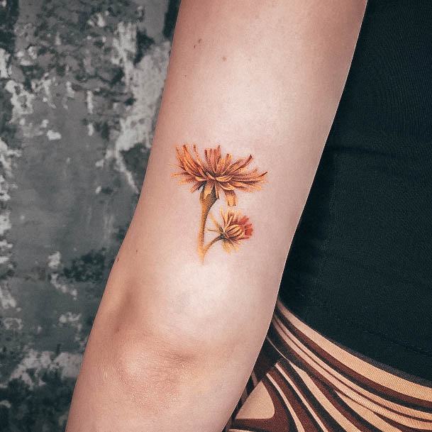 Dandelion Womens Tattoo Designs