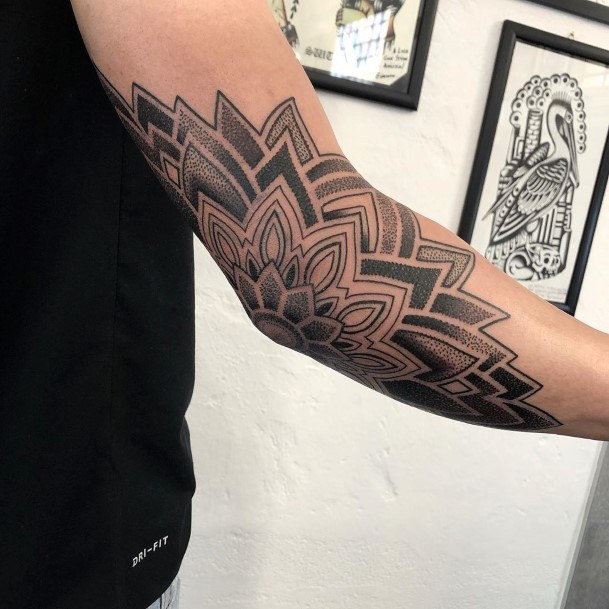 Dappled Art Womens Arm Tattoo