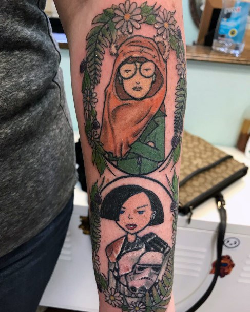 Daria Tattoo Design Inspiration For Women