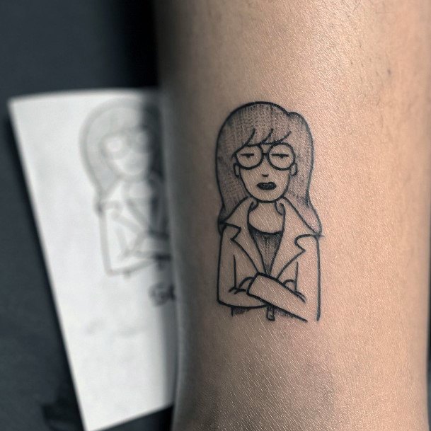 Daria Womens Tattoo Designs