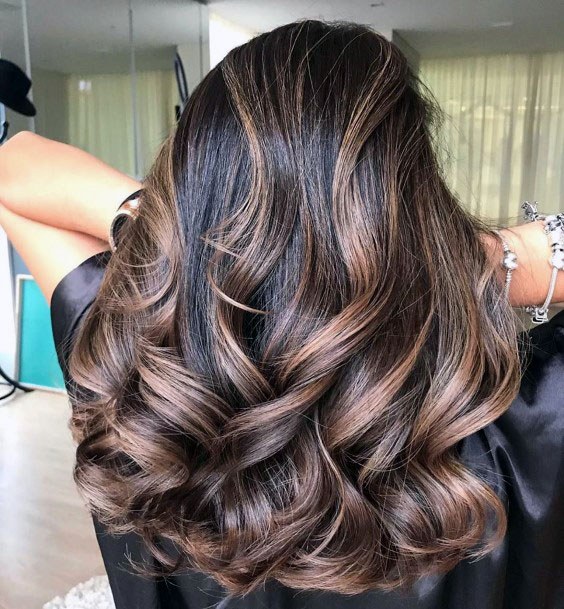 Dark And Sexy Balayage For Women Seeking A Mysterious Style