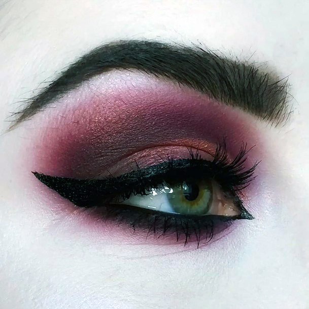 Dark Magenta Eyeshadow Women