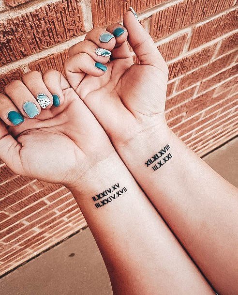 Date Tattoo Design Inspiration For Women