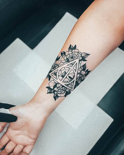 Deathly Hallows Girls Tattoo Ideas