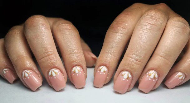 Decorative Art Deco Nail On Female