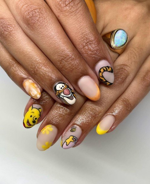 Decorative Cartoon Nail On Female