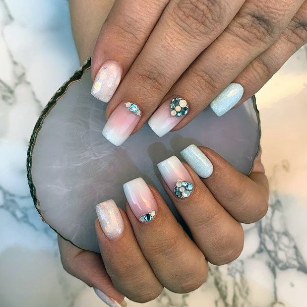 Decorative Crystals Nail On Female