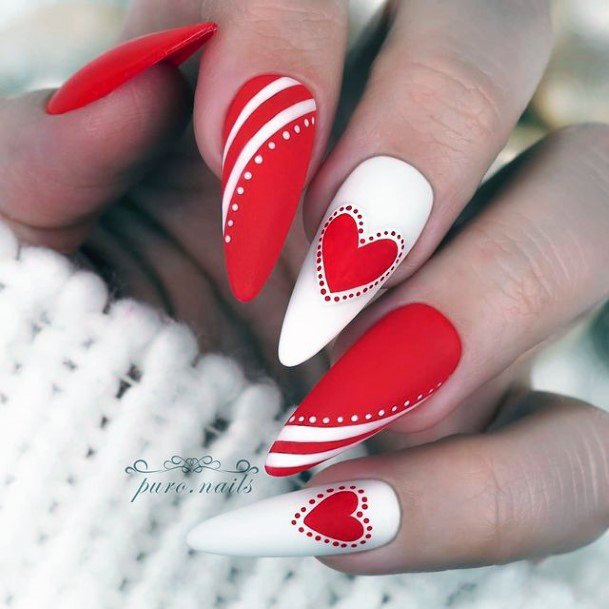 Decorative Holiday Nail On Female