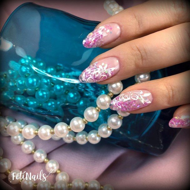 Decorative Looks For Womens Aquarium Nail