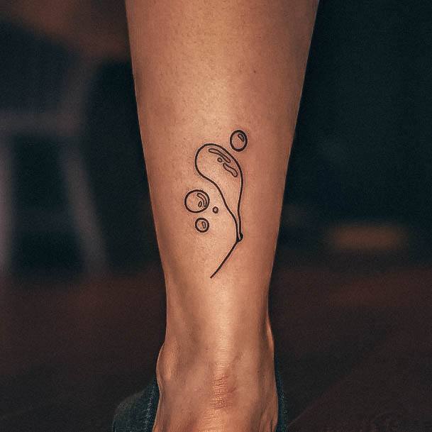 Decorative Looks For Womens Bubble Tattoo