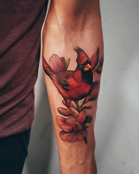 Decorative Looks For Womens Cardinal Tattoo