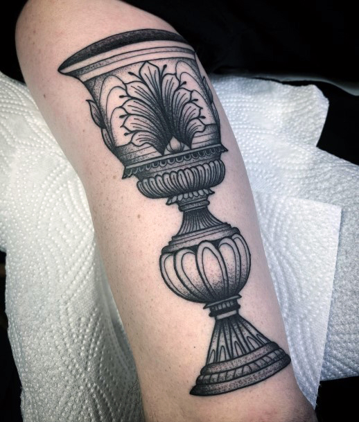 Decorative Looks For Womens Chalice Tattoo