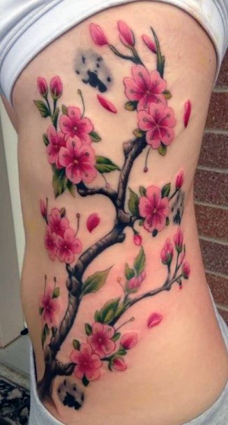 Decorative Looks For Womens Crabapple Tattoo