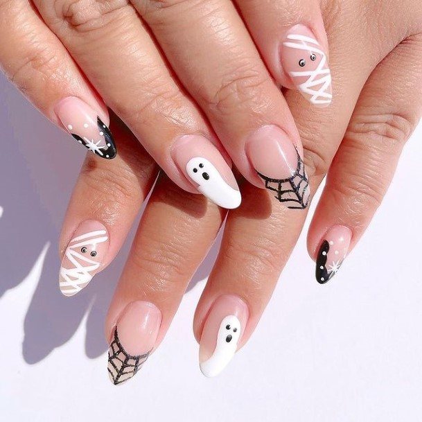 Decorative Looks For Womens Ghost Nail
