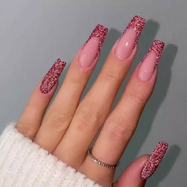 Decorative Looks For Womens Glitter Nail