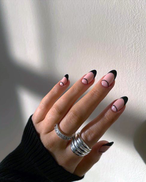 Decorative Looks For Womens Half Moon Nail