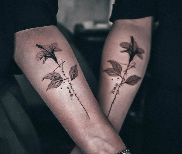 Decorative Looks For Womens Hibiscus Tattoo