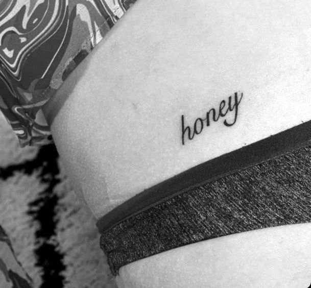 Decorative Looks For Womens Honey Tattoo