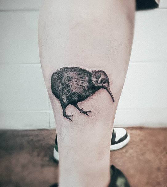 Decorative Looks For Womens Kiwi Bird Tattoo