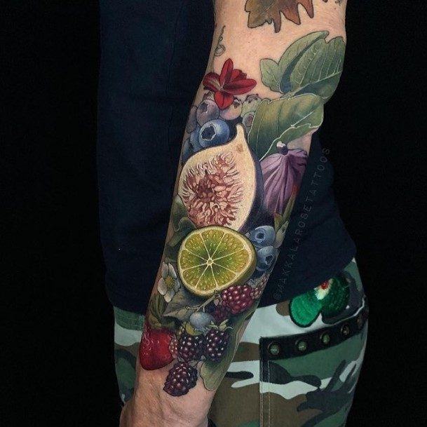 Decorative Looks For Womens Lime Tattoo