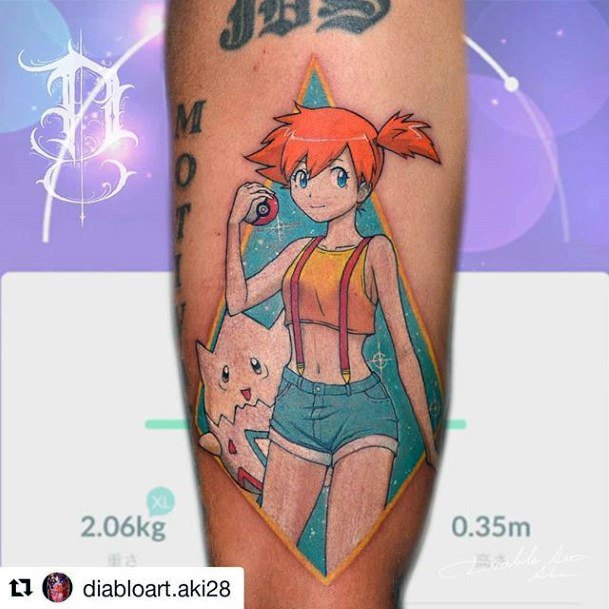 Decorative Looks For Womens Misty Tattoo