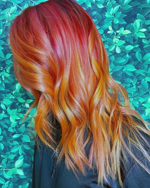 Top 100 Best Orange Hairstyles For Women - Warm Hair Ideas