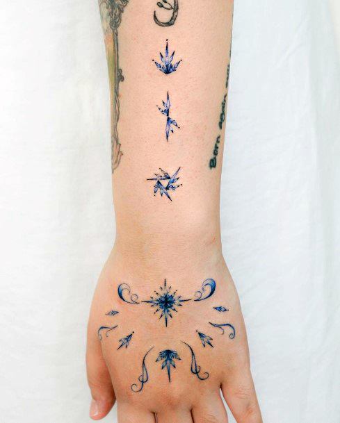 Decorative Looks For Womens Ornamental Tattoo