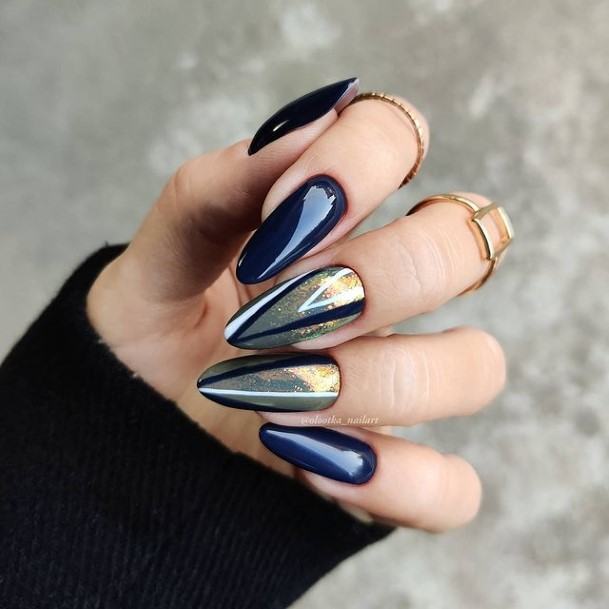 Decorative Looks For Womens Purple Nail