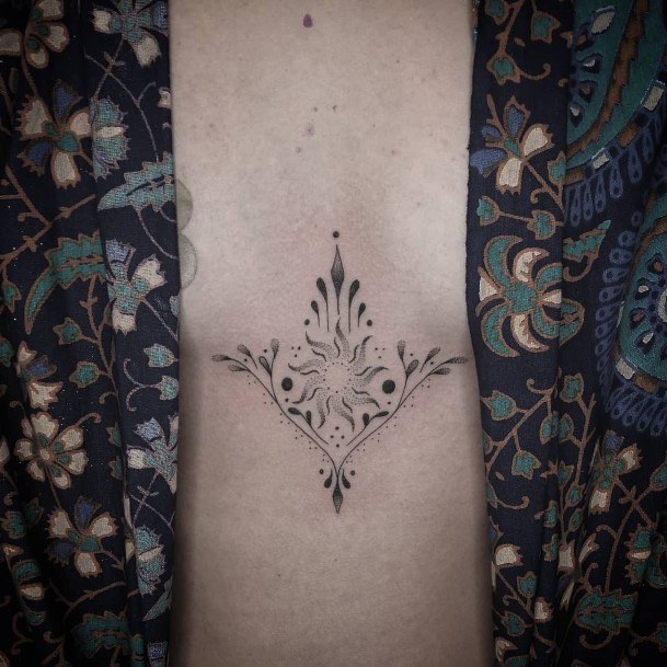 Decorative Looks For Womens Spiritual Tattoo