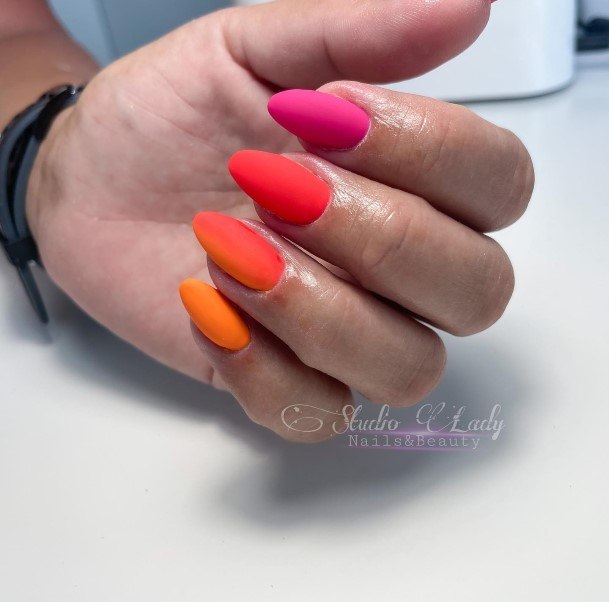 Decorative Looks For Womens Summer Matte Nail