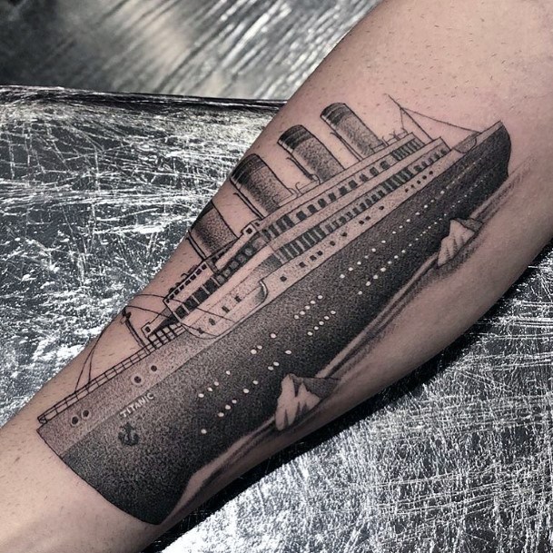 Decorative Looks For Womens Titanic Tattoo