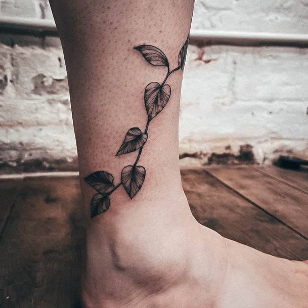 Decorative Looks For Womens Vine Tattoo