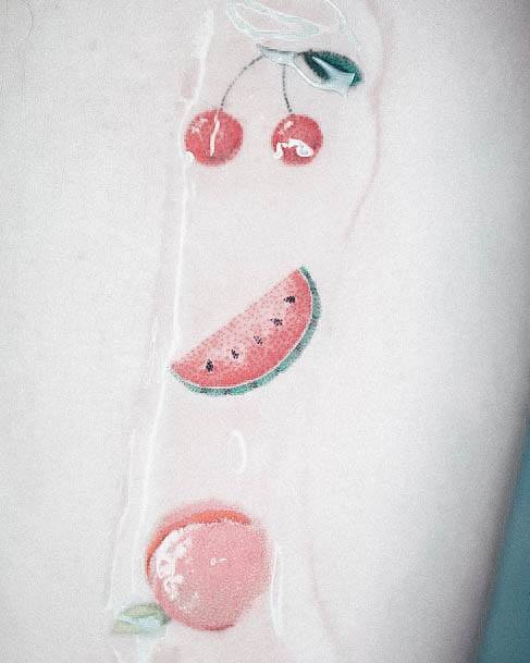 Decorative Looks For Womens Watermelon Tattoo