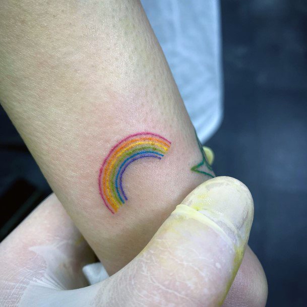 30 Best Rainbow Tattoo Design Ideas What Is Your Favorite  Saved Tattoo