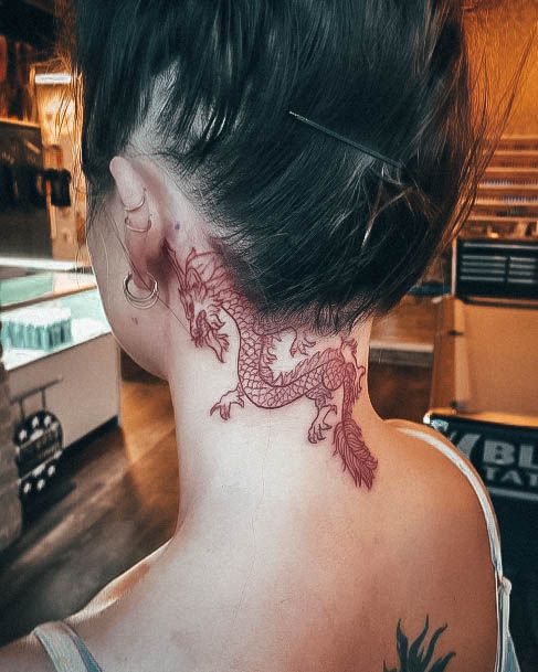 Red Dragon Back Tattoos Unleash Your Inner Warrior with These Bold  Designs  Certified Tattoo Studios