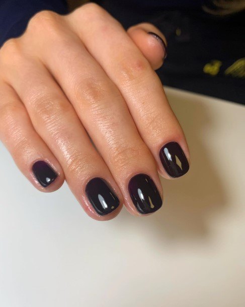 Deep Purple Nail Design Inspiration For Women