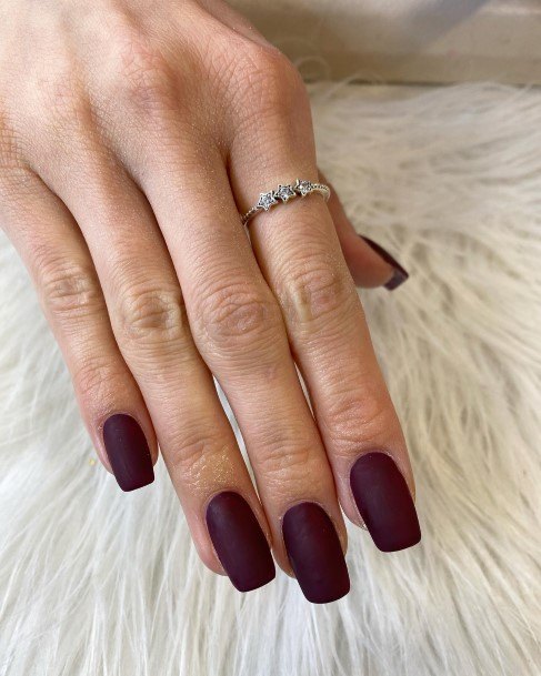 Deep Red Nail Design Inspiration For Women