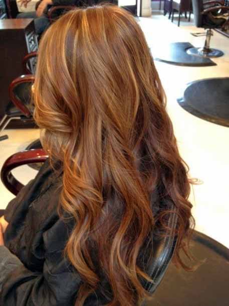 Delicious Chocolate Toned Balayage Hairstyle Women