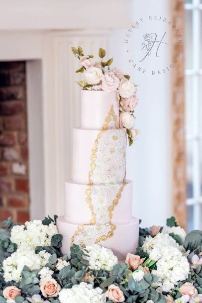 Delicious Elegant Wedding Cake Women Decor